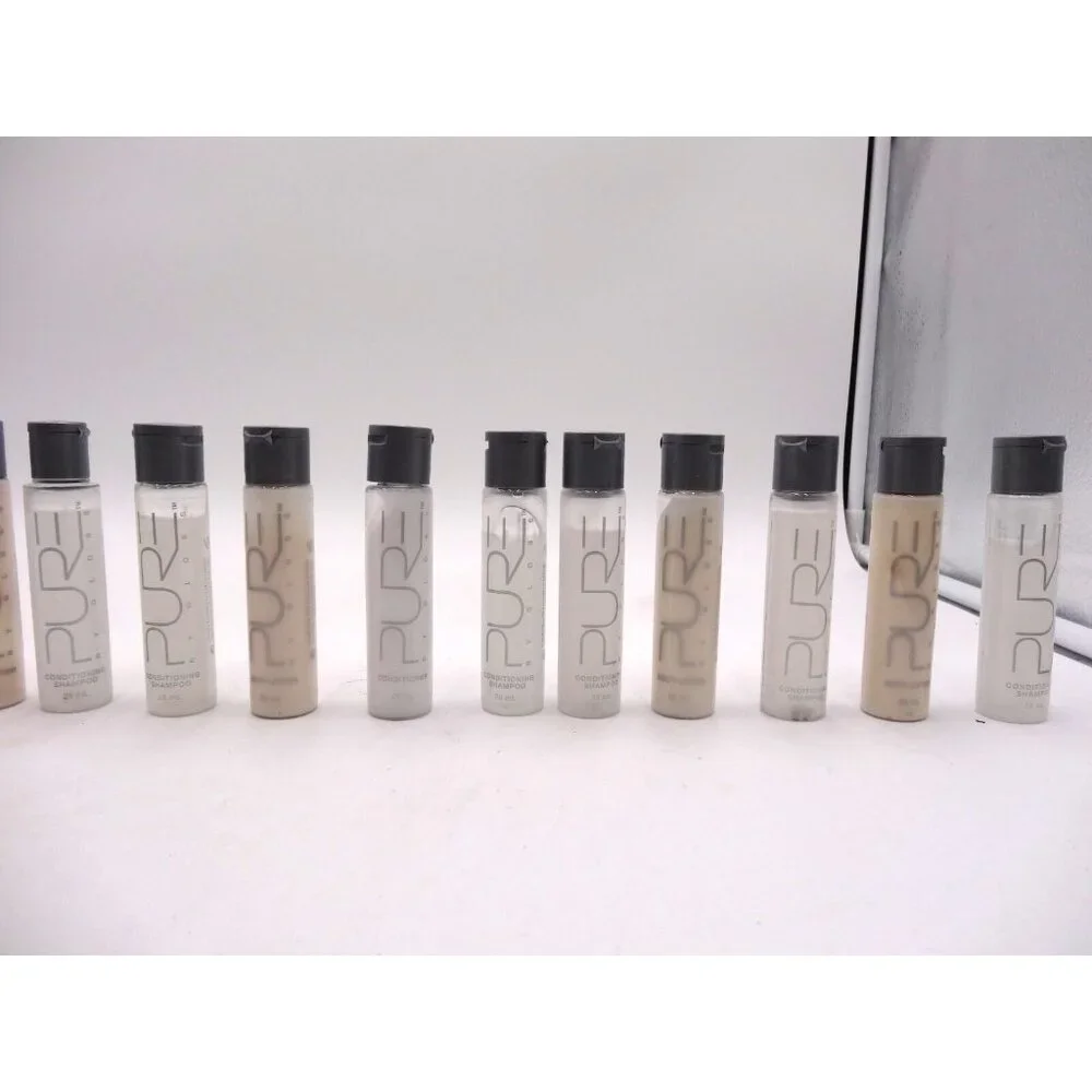 PURE BY GLOSS  Travel Size X 18  Lot Shampoo Conditioner Body‎ Wash Lotion 28mL